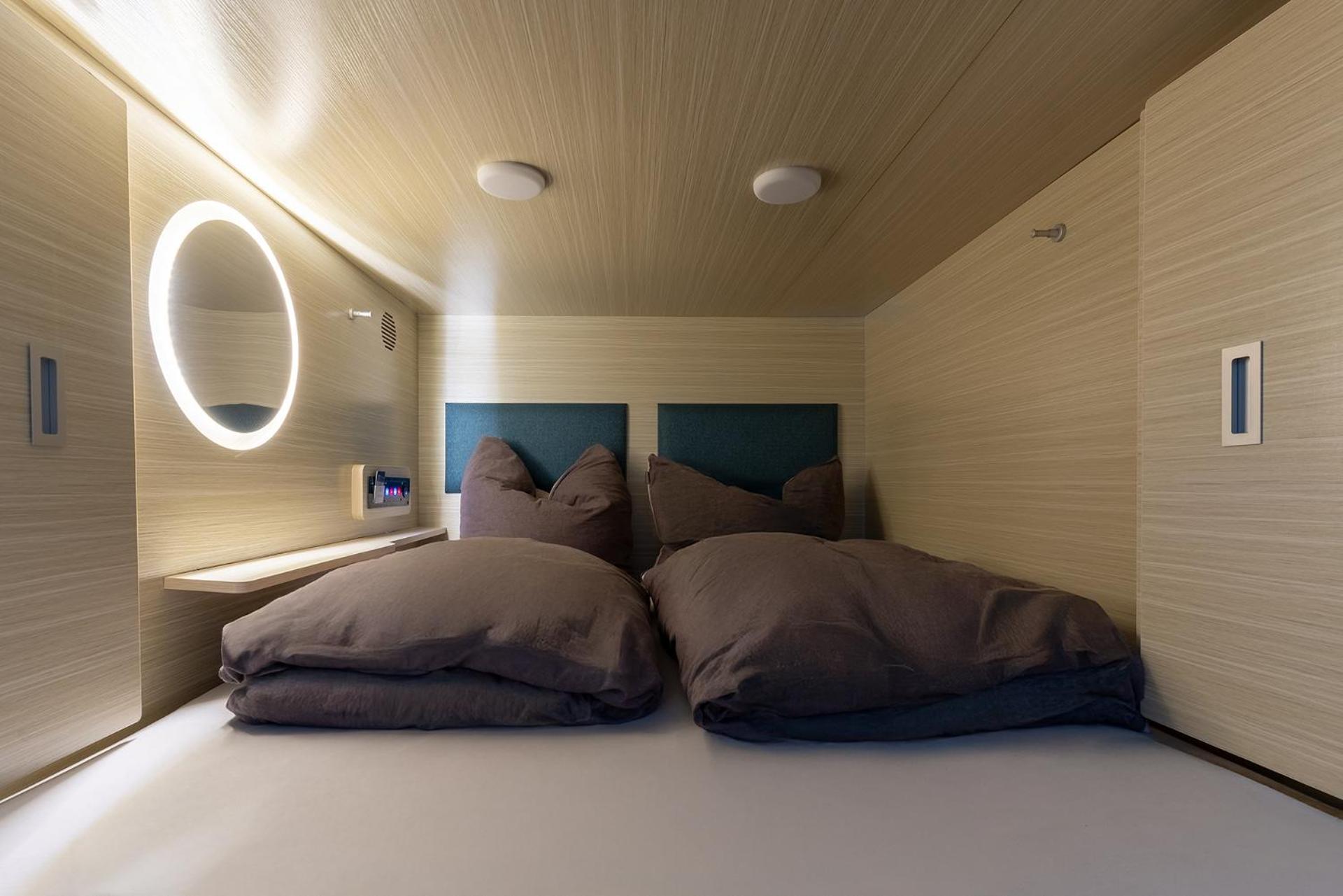 Mue Cubes - Capsule Hotel Bázel Kültér fotó